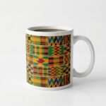 Mug Kente Géométrique