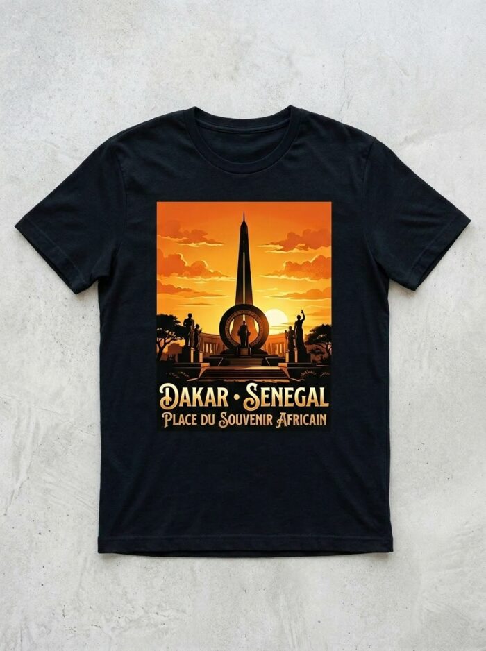 T-shirt Place du Souvenir – Image 2