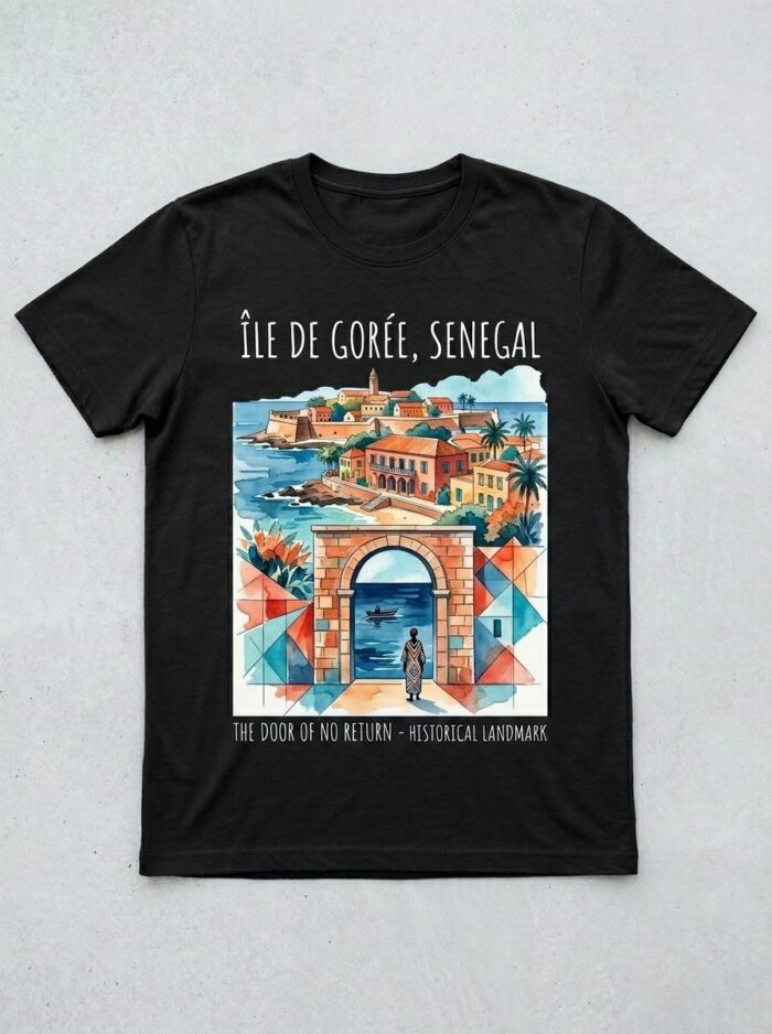 T-shirt Île de Gorée – Image 3