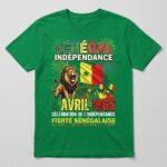 T-shirt Indépendance Sénégal 4 Avril
