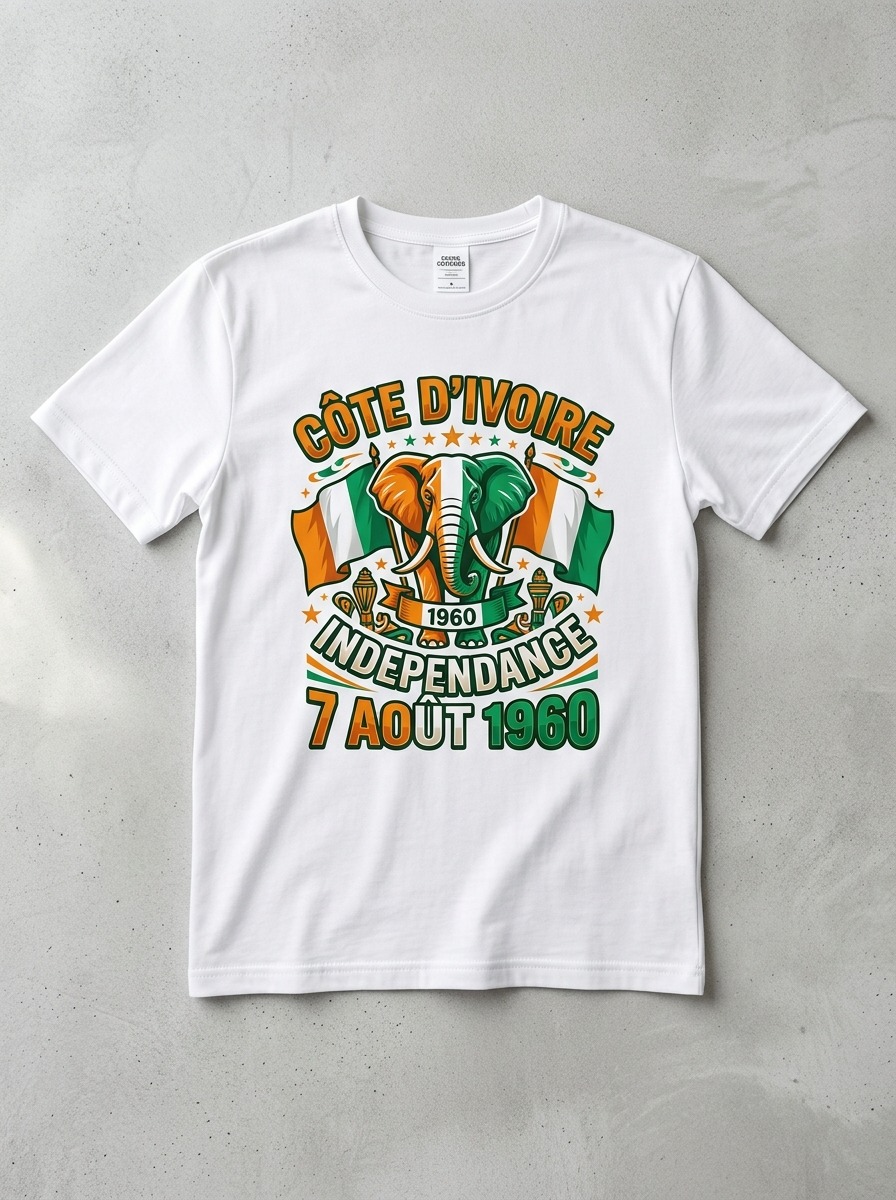 imgi_31_file_d1kNfdTogn85jWcZM4uLqkLe T-shirt Indépendance Côte d'Ivoire – Image 1