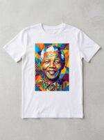 T-shirt Mandela Géométrique