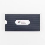 Carte de vœux personnalisée étui bleu à hublots – Image 3