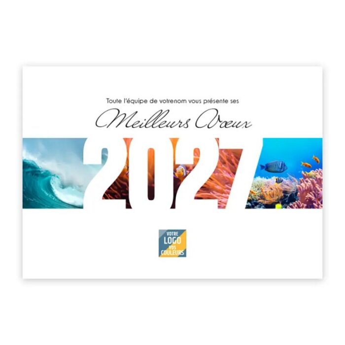 Calendrier chevalet carré (15x15 cm) personnalisé - Nature – Image 4