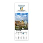 Calendrier chevalet vertical (21x7,5 cm) personnalisé – Image 5