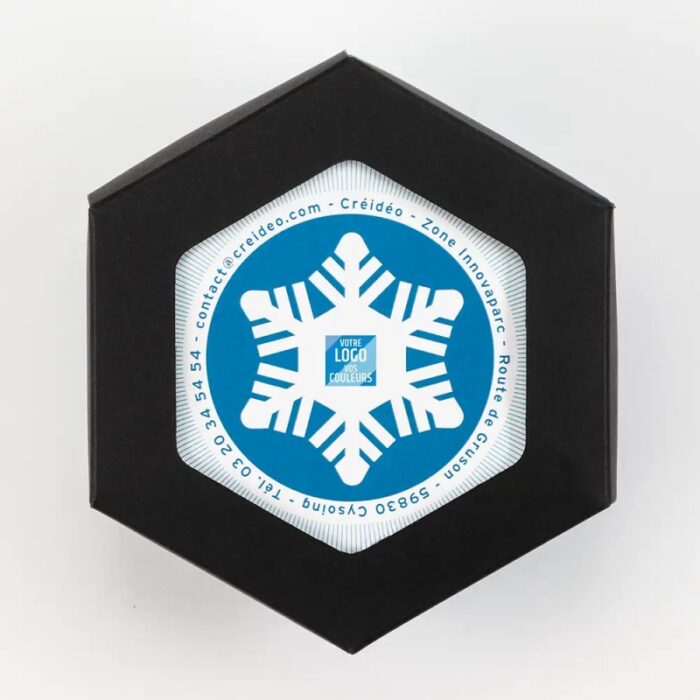 Coffret personnalisé avec calendrier et papillotes de chocolat - Calcao Noël – Image 3
